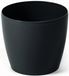 Lamela Bloempotpot Magnolia 30cm Zwart Glanzend
