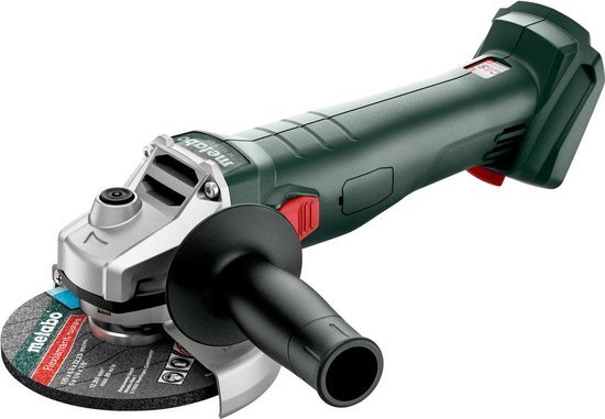 Metabo W 18 L 9-125 Haakse Accuslijper - 125 mm, 18V, Krachtig en Duurzaam, Incl. Koffer - Art.Nr. 602247840