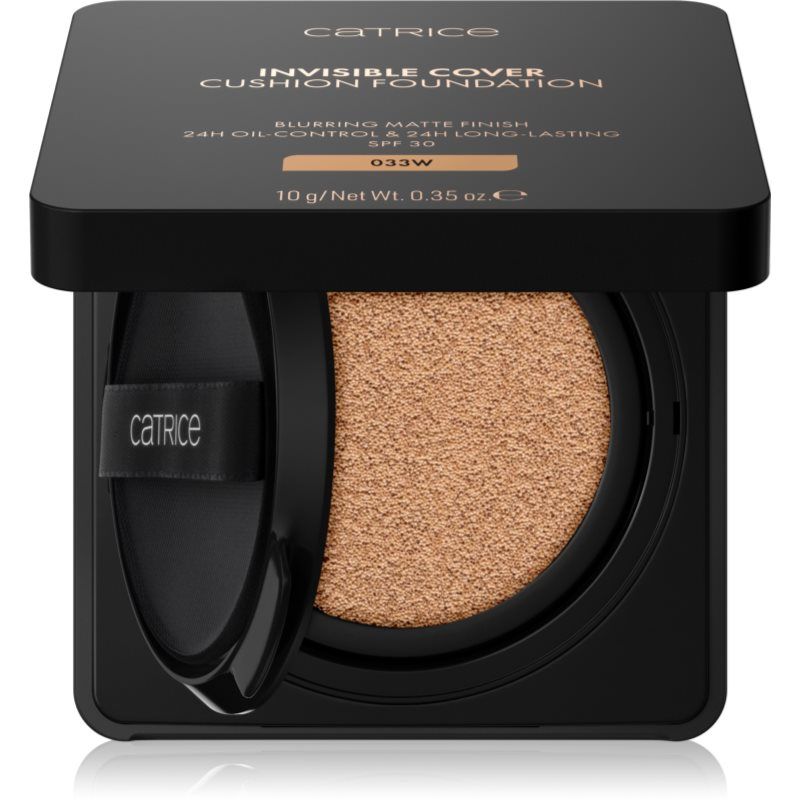Catrice foundation Invisible Cover Kussen, verzachtend, mat matterend (10g)