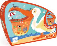 SCRATCH Pelikaan Contour Puzzel - 32.9X51.9X0.25Cm - 24 Stukjes - 3 Jaar
