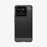 Spigen Rugged Armor mobiele telefoon hoes Zwart