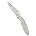 Spyderco Police Model Signature Mes met 4,15 inch VG-10 stalen blad en premium roestvrij stalen handvat - PlainEdge - C07P