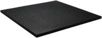 Bosrubber Taurus Vloermat - Gym tegel 1 x 1 meter zwart - 20 mm dik