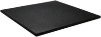 Bosrubber Taurus Vloermat - Gym tegel 1 x 1 meter zwart - 20 mm dik