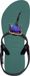 Uzurii Teenslippers Dames Bosgroen Maat 35/36