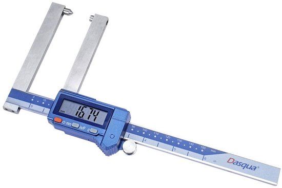 Dasqua 2240-0006 Digitale schuifmaat voor remschijven 150 mm RVS