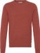 Blend BHREDHILL CREWNECK Heren Gebreide Truien Katoen M Cinnabar