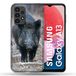 Beschermhoes Samsung Galaxy A13 Beschermhoes, wilde zwijn, grenen