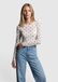 s.Oliver - Mesh-shirt met stippen