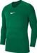 Nike Park Dry First Layer Longsleeve Thermoshirt - Maat S - Mannen - groen/wit