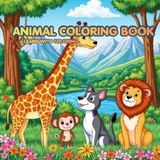 Animal coloring book: Learn with coloring