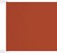 vidaXL Luifel verticaal 140x420 cm oxford stof terracottakleurig