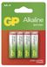 GP AA Batterie GP Alkaline 1,5V 4 Stück AA batterij (penlite) 1.5 V 4 stuk(s)