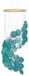 Solidchoice - 28.4 Inch Turquoise Carillon avec Coquillages Naturels