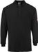 Portwest Vlamvertragende Modaflame Antistatische lange mouw Polo Shirt FR10 - Zwart - L