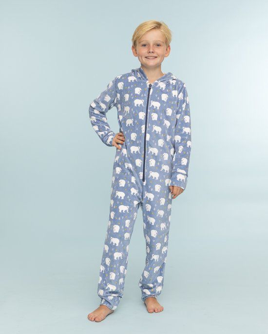Claesen's Onesie Velours Polar Bear