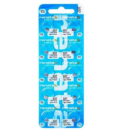 RENATA Renata batterij 337 SR416SW, 10 stuks