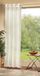 Gardinenbox Voile oogjes sjaal Uni, HxB 245x140 cm, crème, 20332