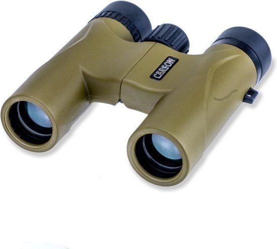 Carson Stinger 10x25 Verrekijker - Khaki