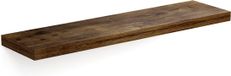 Casaria Wandplank Zwevend - 90 cm - Donker Eiken