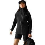 Regatta Birchdale II Dames Jas Zwart Polyester Waterdicht