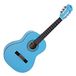 Gear4music Deluxe Junior 1/2 Classical Guitar, Light Blue
