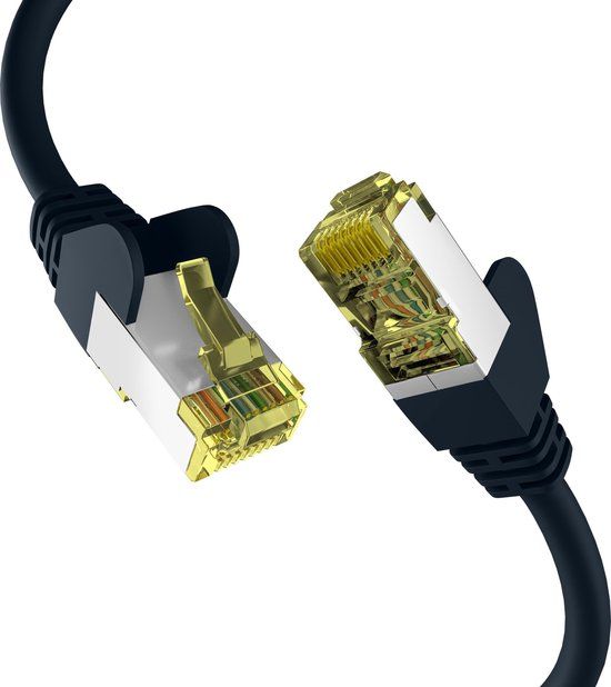 EFB Elektronik EFB Eletronik CAT6a BLACK 25m patchkabel S/FTP PIMF