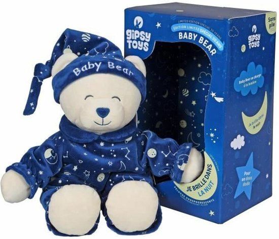 Knuffel Gipsy Baby Bear - Pluche - Multicolour