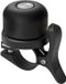 GELLDG Sonnette de vélo et support - Convient aux traceurs GPS AirTag - support en laiton classique étanche - caché sous la sonnette du vélo - fonction antivol - Noir