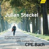 Outhere Hänssler Classic C.P.E. Bach: Cello Concertos (CD)