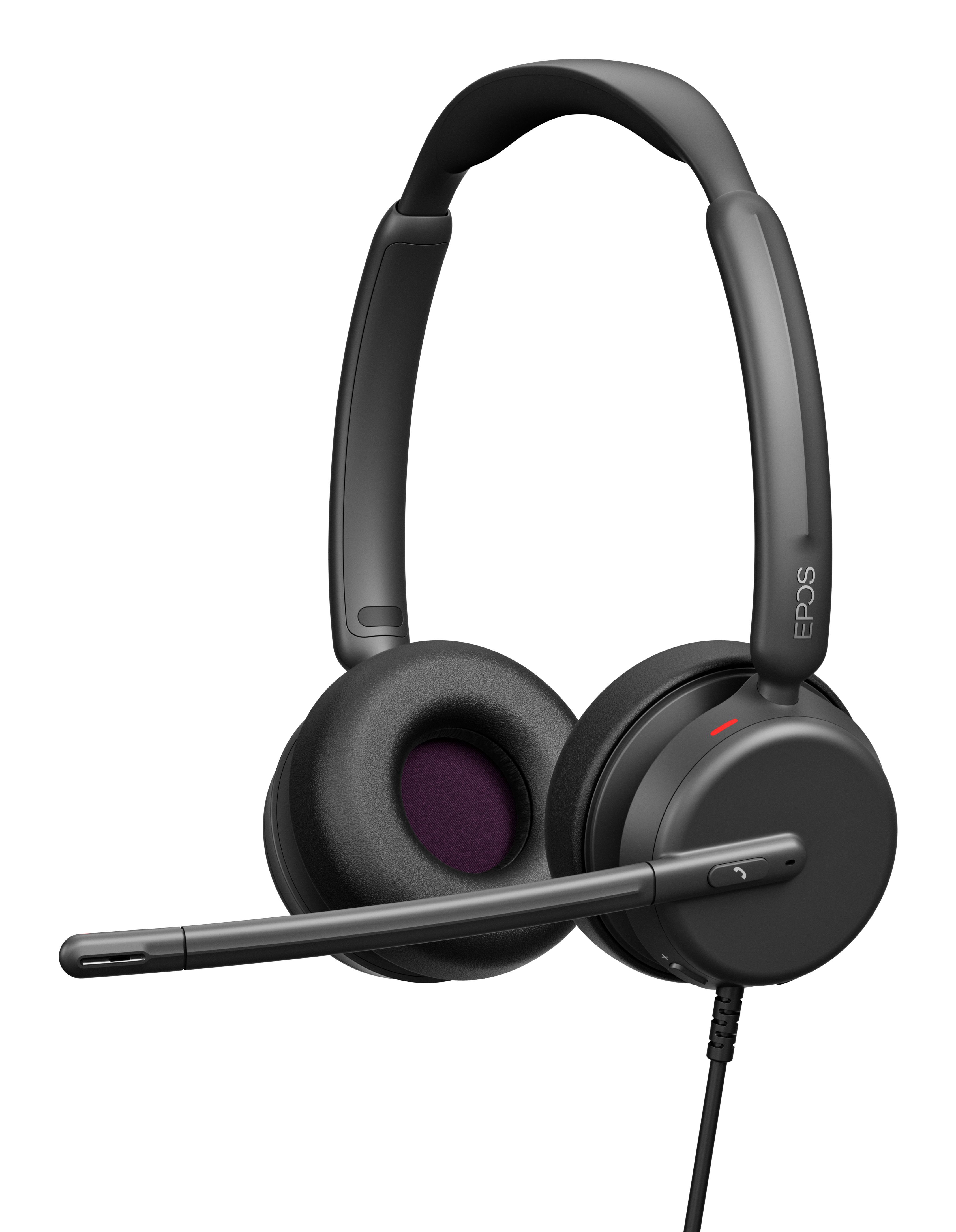 EPOS IMPACT 460 - Tweezijdige headset - USB-C - Zwart