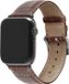 Strap-it Bracelet en cuir Crocodile - Marron