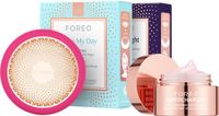 FOREO UFO 3 diepe hydratatie + 14 UFO Geactiveerde Maskers + Hydraterend Nachtmasker - Fuchsia