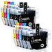Brother Cartouches d'encre LC422XL Multipack (10 pièces)