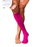 FALKE No. 2 Finest Cashmere Kniekousen Heren Pink - Maat 39-40