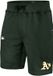 47Brand Oakland Athletics MLB Imprint Helix Short Unisexe S vert foncé Coton