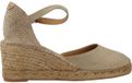 Toni Pons CALDES Espadrilles met sleehak van jute en gesp
