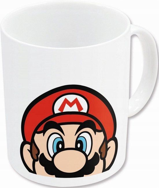 STOR Super Mario Bros Mok, Okey Dokey - 325 ml - Keramiek