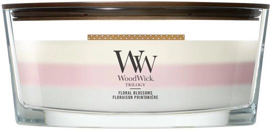 WoodWick Hearthwick Trilogy Floral Blossoms Ellipse Geurkaars