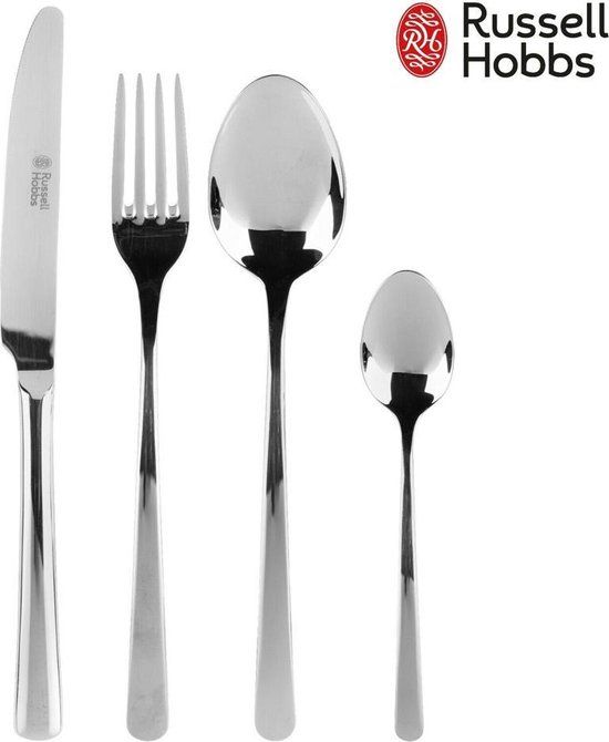 Russell Hobbs Deluxe Vienna Bestekset - 16-delig - RVS - Vaatwasserbestendig