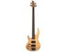 ESP LTD B-204SM LH Spalted Maple Natural Satin linkshandige basgitaar