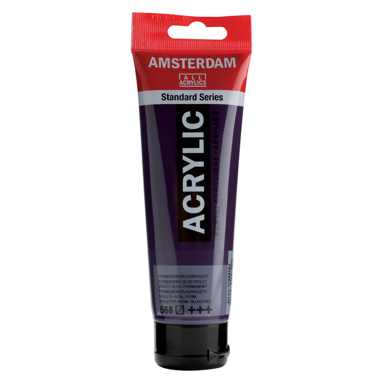 Amsterdam Standard tube 120 ml Permanentblauwviolet halftransparante acrylverf permanent blauw violet