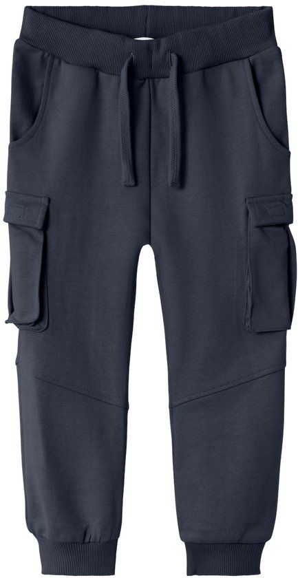 NAME IT Joggingbroek met trekkoord en Cargozakken elastische taille Sweat Jogger Pants