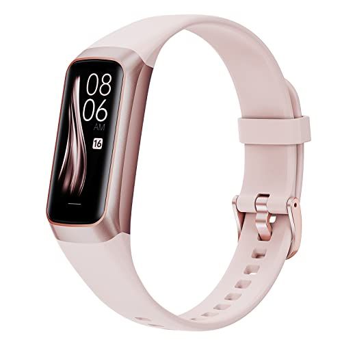 BIEWO Smart Watch - 1,1 '' Scherm - Hartslag - Slaapmonitor - Roze