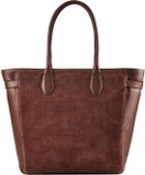 Guess Anitha Shopper Tas Leder 45 cm - 21 L - bruin