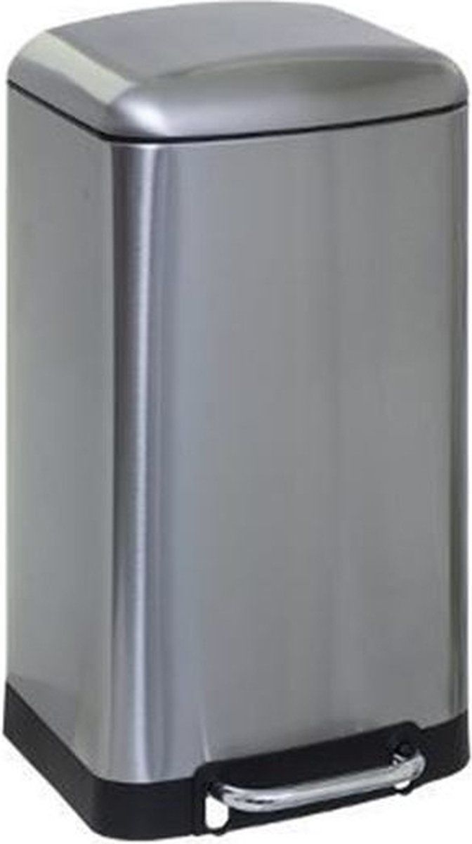 5Five Pedaalemmer - 30 Liter - Zwart