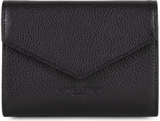 Lancaster Paris Foulonne PM Portemonnee - Leer - Zwart