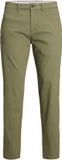 JACK&JONES JPSTKANE DAVE CHINO Heren Broek W34 X L32 Katoen Elastaan Deep Lichen Green