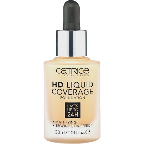 CATRICE HD Liquid Coverage Foundation - 008 Fair Beige - 30ml