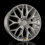 Borbet DY briljant zilver 8x18 ET38 5.00x120 hub bore 72.50 mm - aluminium velgen